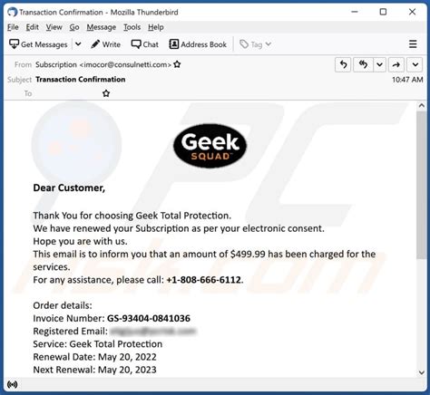 complete pc livesafe scam|Geek Squad Email Scam .